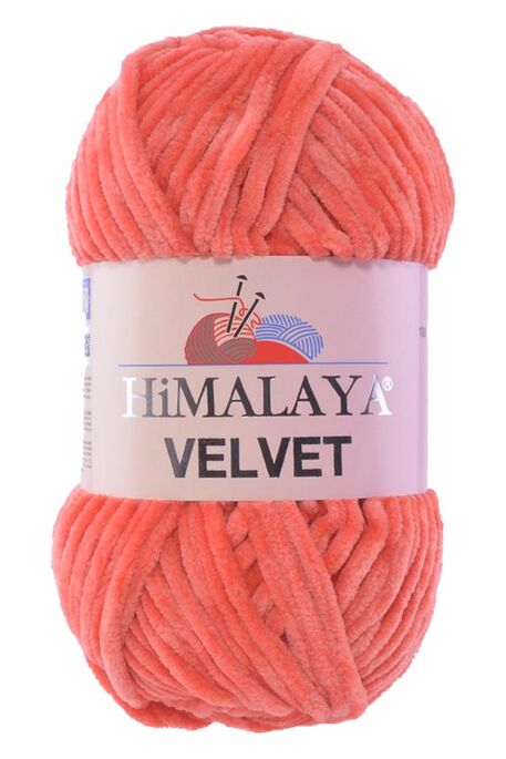 Himalaya Yarns - HİMALAYA VELVET 90012 Nar Çiçeği