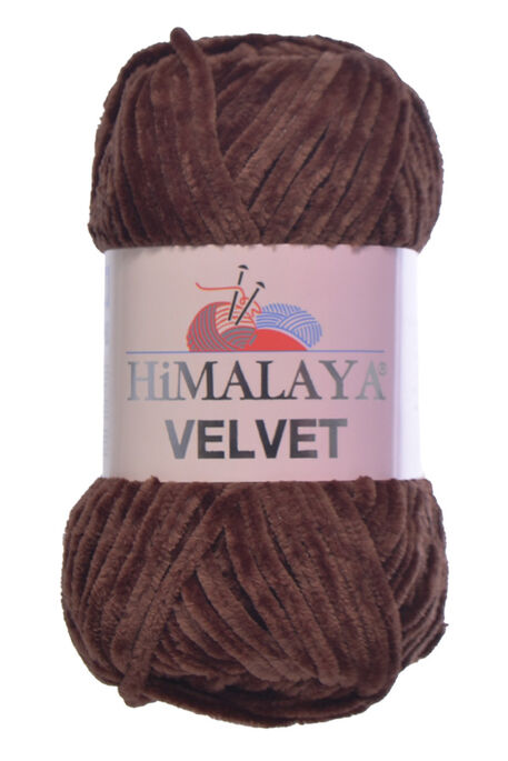 Himalaya Yarns - HİMALAYA VELVET 90066 Kahve