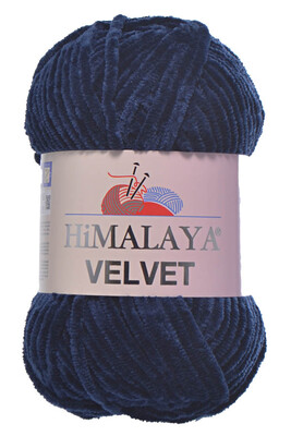 Himalaya Yarns - HİMALAYA VELVET 90080 Lacivert