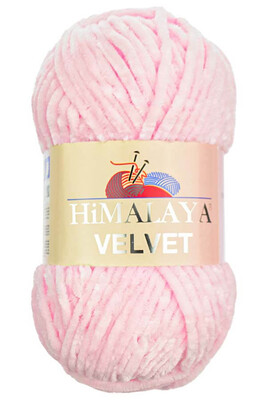 Himalaya Yarns - HİMALAYA VELVET KNİTTİNG YARN 90003 BABY PINK