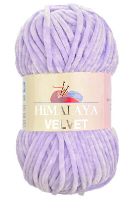 Himalaya Yarns - HİMALAYA VELVET KNİTTİNG YARN 90005 LILAC