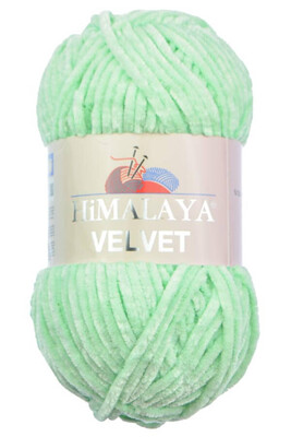 Himalaya Yarns - HİMALAYA VELVET KNİTTİNG YARN 90007 WATER GREEN