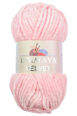 Himalaya Yarns - HİMALAYA VELVET KNİTTİNG YARN 90019 LIGHT PINK