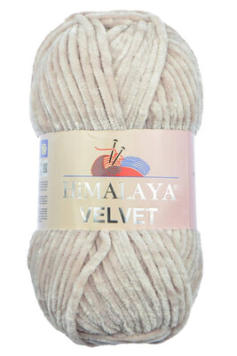 Himalaya Yarns - HİMALAYA VELVET KNİTTİNG YARN 90042 BEIGE