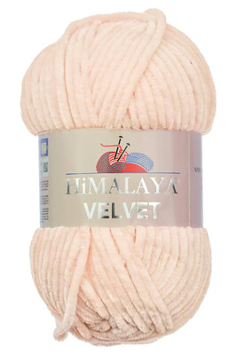 Himalaya Yarns - HİMALAYA VELVET KNİTTİNG YARN 90053 SOFT SALMON