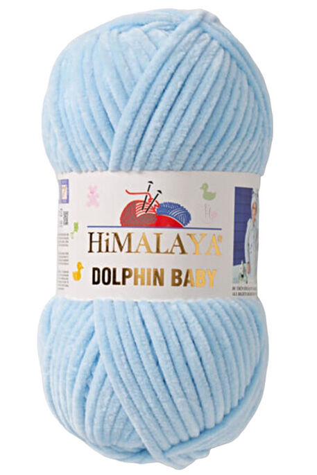 Himalaya Yarns - HİMALAYA DOLPHIN BABY 80306 Baby Blue