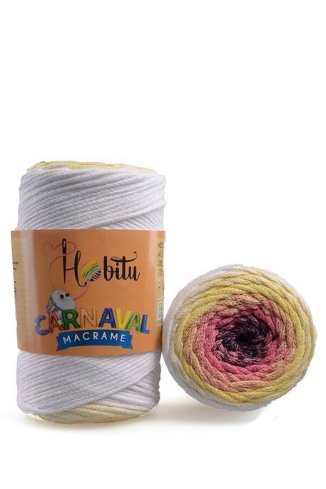 Hobitu Yarn - HOBİTU CARNAVAL MACRAME 520