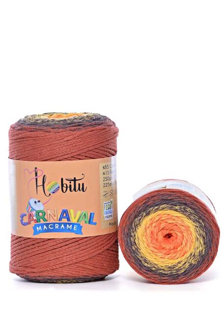 Hobitu Yarn - HOBİTU CARNAVAL MACRAME 8003