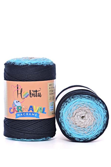 Hobitu Yarn - HOBİTU CARNAVAL MACRAME 8010