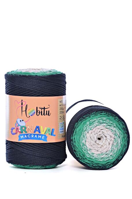 Hobitu Yarn - HOBİTU CARNAVAL MACRAME 8015