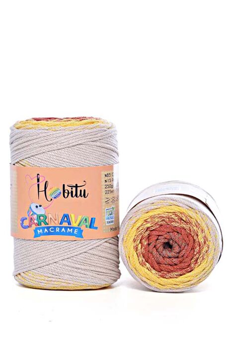 Hobitu Yarn - HOBİTU CARNAVAL MACRAME 8025