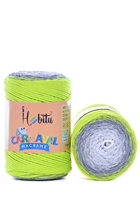 Hobitu Yarn - HOBİTU CARNAVAL MACRAME 8026