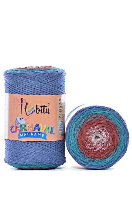 Hobitu Yarn - HOBİTU CARNAVAL MACRAME 8027