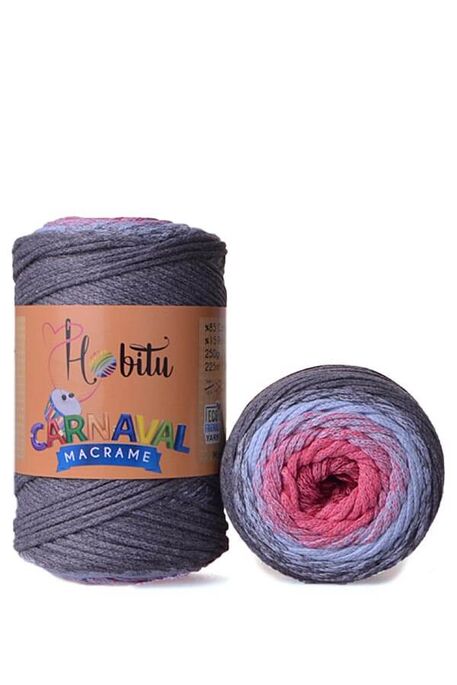 Hobitu Yarn - HOBİTU CARNAVAL MACRAME YARN 518