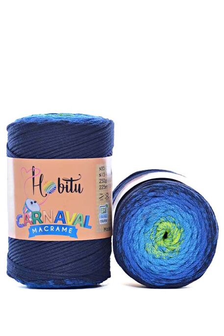 Hobitu Yarn - HOBİTU CARNAVAL MACRAME YARN 8023