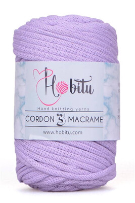 Hobitu Yarn - HOBİTU CORDON 3 MACRAME YARN 165 Lilac