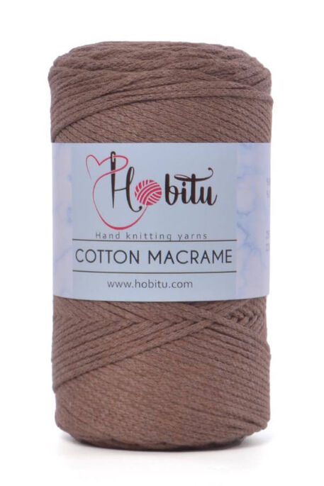 Hobitu Yarn - HOBİTU COTTON MACRAME 118 Kamel