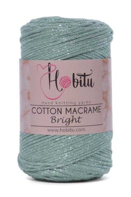 Hobitu Yarn - HOBİTU COTTON MACRAME BRİGHT 193 Çağla Yeşili