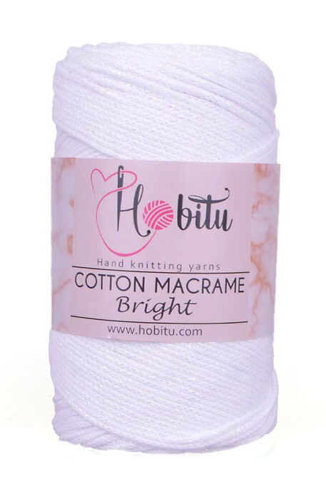 Hobitu Yarn - HOBİTU COTTON MACRAME BRİGHT YARN 121