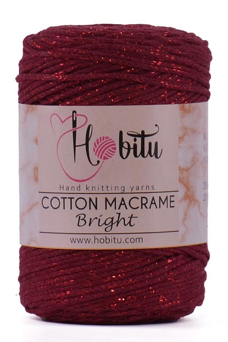 Hobitu Yarn - HOBİTU COTTON MACRAME BRİGHT YARN 139