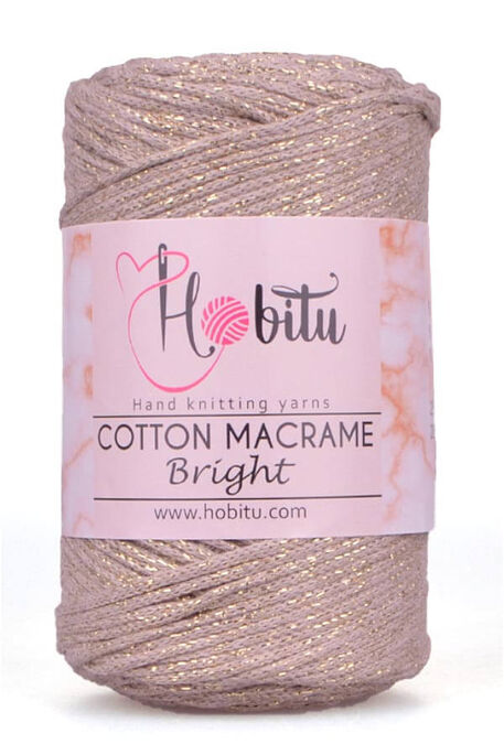 Hobitu Yarn - HOBİTU COTTON MACRAME BRİGHT YARN 168