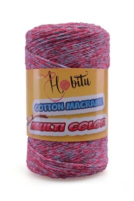 Hobitu Yarn - HOBİTU COTTON MACRAME MULTI COLOR 14