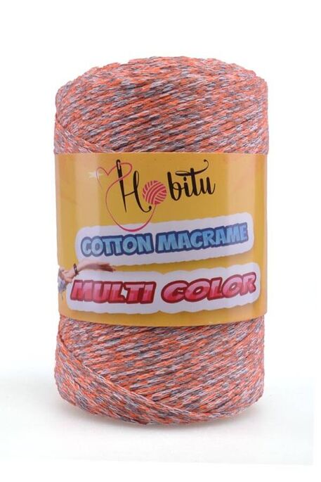 Hobitu Yarn - HOBİTU COTTON MACRAME MULTI COLOR YARN 08