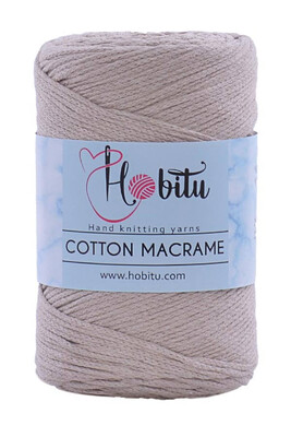 Hobitu Yarn - HOBİTU COTTON MACRAME YARN 153 rock