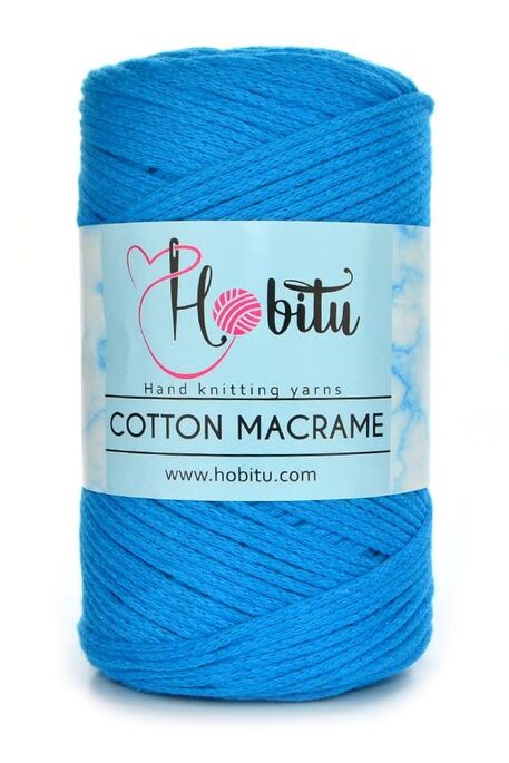 Hobitu Yarn - HOBİTU COTTON MACRAME YARN 163 turquoise