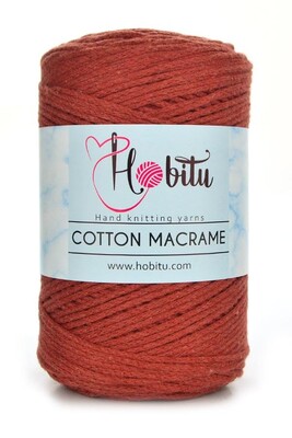 Hobitu Yarn - HOBİTU COTTON MACRAME YARN 185 Tan