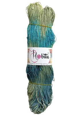 HOBİTU YARNS - HOBİTU EL BOYAMA KAĞIT İP 500-600 GR 202