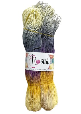 HOBİTU YARNS - HOBİTU EL BOYAMA KAĞIT İP 500-600 GR 209