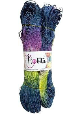 HOBİTU YARNS - HOBİTU EL BOYAMA KAĞIT İP 500-600 GR 213