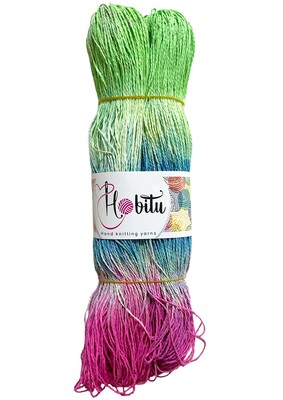 HOBİTU YARNS - HOBİTU EL BOYAMA KAĞIT İP 500-600 GR 218