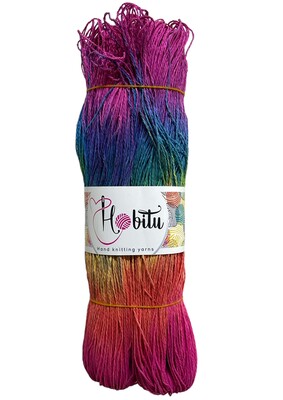 HOBİTU YARNS - HOBİTU EL BOYAMA KAĞIT İP 500-600 GR 219