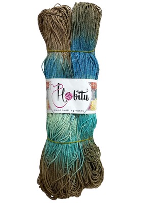 HOBİTU YARNS - HOBİTU EL BOYAMA KAĞIT İP 500-600 GR 220