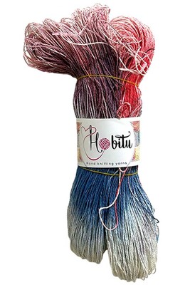 HOBİTU YARNS - HOBİTU EL BOYAMA KAĞIT İP 500-600 GR 221