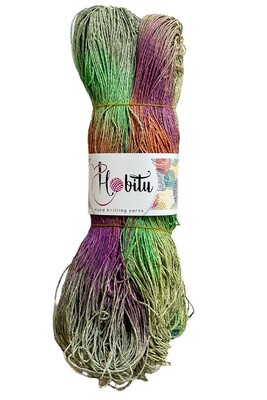 HOBİTU YARNS - HOBİTU EL BOYAMA KAĞIT İP 500-600 GR 222