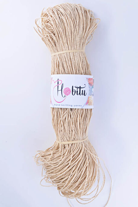 Hobitu Yarn - HOBİTU KAĞIT İP 325 - 375 GR 160 Ham