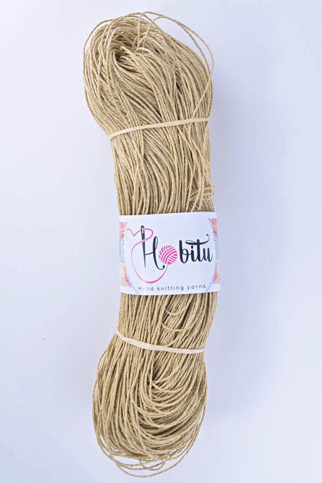 Hobitu Yarn - HOBİTU KAĞIT İP 325 - 375 GR 262 Kamel