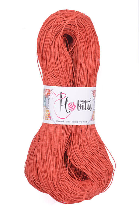 Hobitu Yarn - HOBİTU KAĞIT İP 500-600 GR 185 Taba