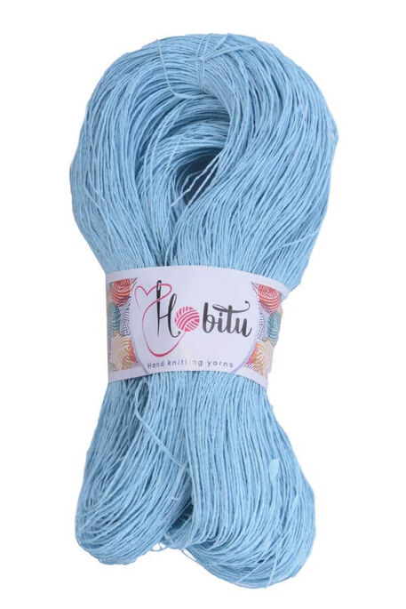 Hobitu Yarn - HOBİTU KAĞIT İP 500-600 GR 222 Gökyüzü