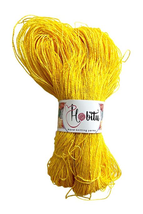 Hobitu Yarn - HOBİTU KAĞIT İP 500-600 GR 488 Safran