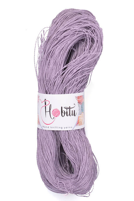 Hobitu Yarn - HOBİTU KAĞIT İP 500-600 GR 505 Pastel Lila