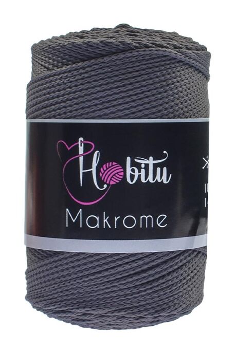 Hobitu Yarn - HOBİTU MACRAME YARN 069 SMOKED