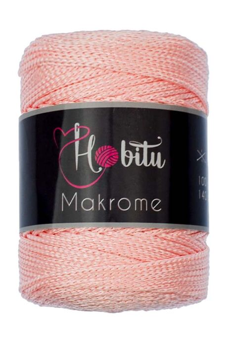 Hobitu Yarn - HOBİTU MACRAME YARN 070 SALMON