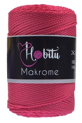 Hobitu Yarn - HOBİTU MACRAME YARN 080 FUSHIA