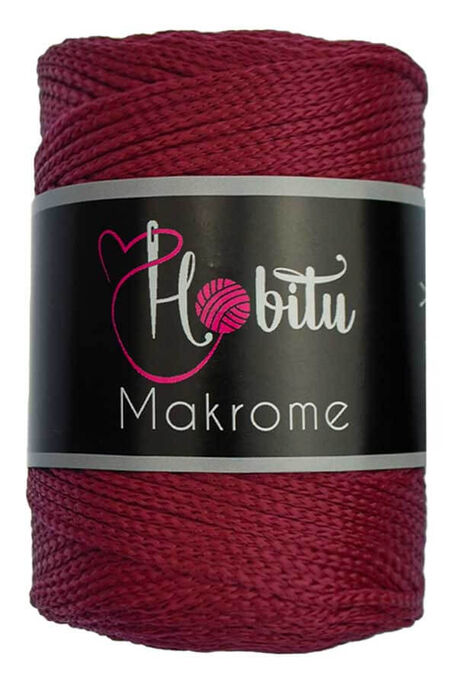 Hobitu Yarn - HOBİTU MACRAME YARN 113 WINE RED