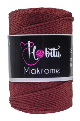 Hobitu Yarn - HOBİTU MACRAME YARN 114 CLARET RED