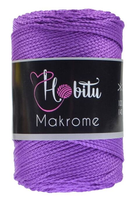 Hobitu Yarn - HOBİTU MACRAME YARN 141 VIOLET